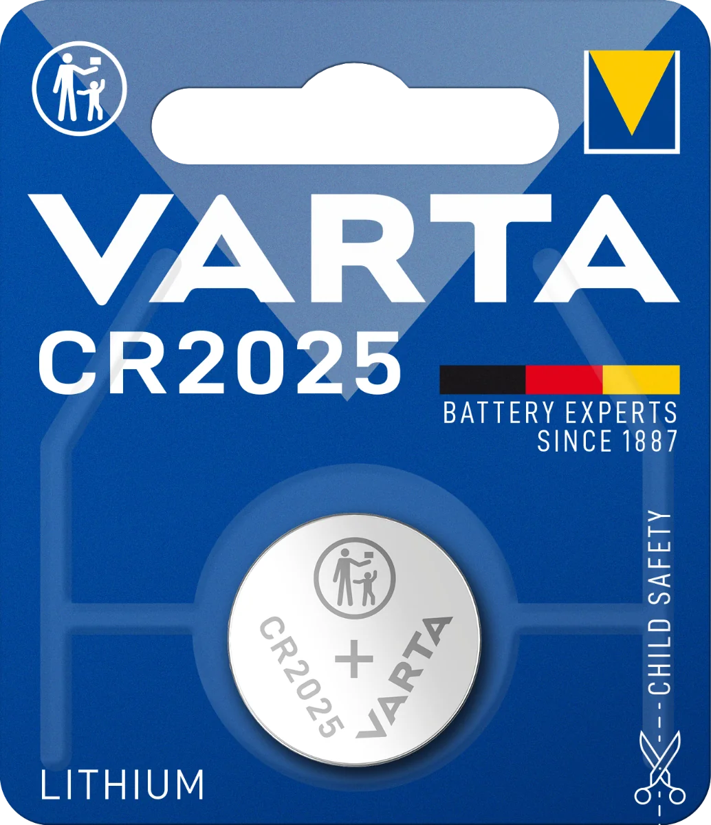 Varta CR 2025 1×1 ks, lítiová baterka