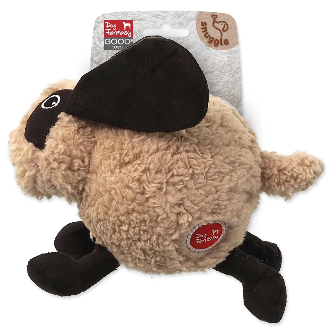 Hračka Dog Fantasy Snuggle mix zvierat s pískacím balónom 15cm