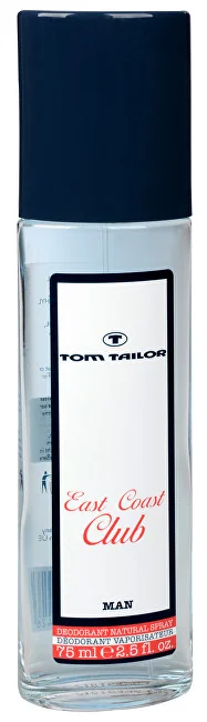 Tom Tailor East Coast Club Man Deo 75ml 1×75 ml, toaletná voda