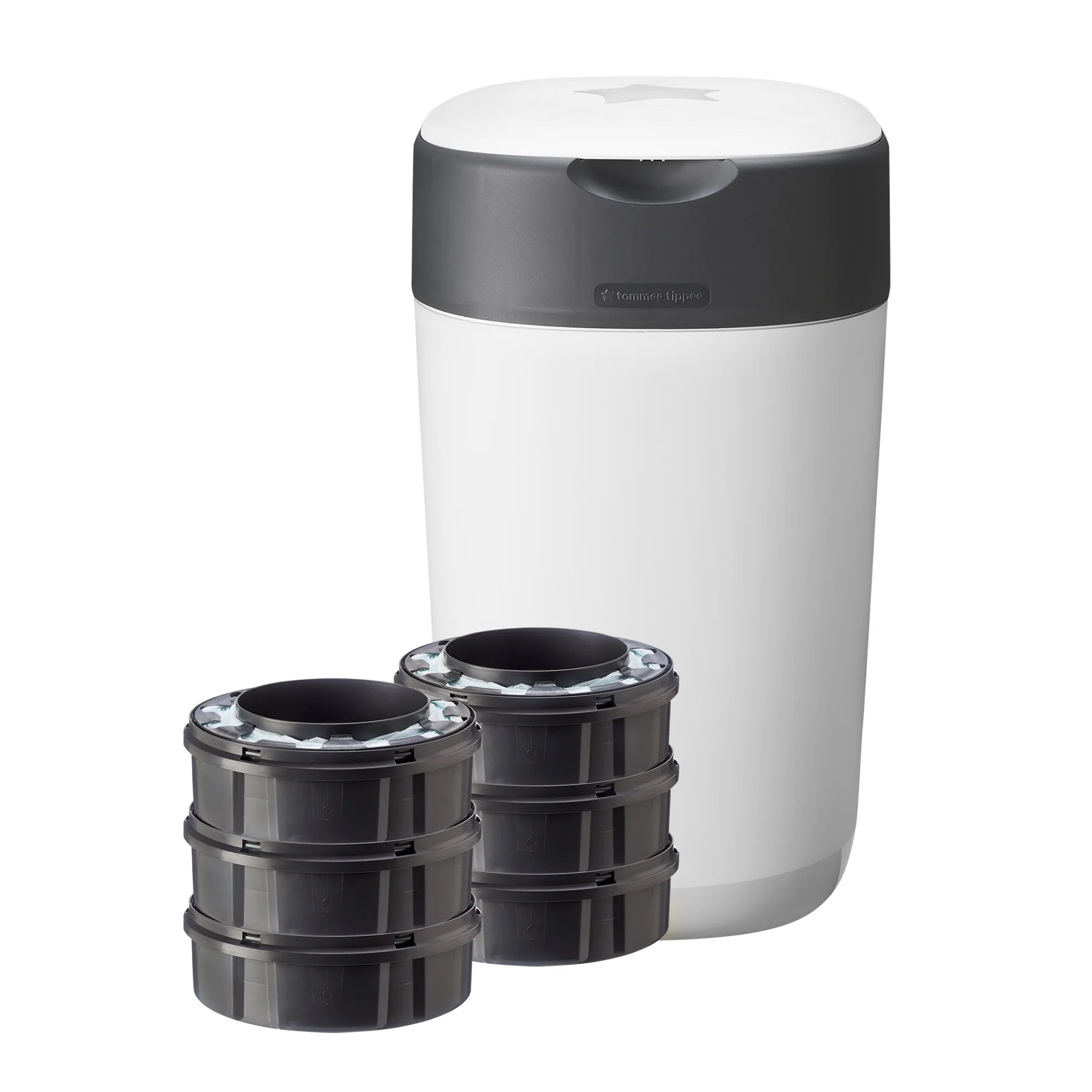 Tommee Tippee Twist & Click kôš na plienky + 6 kaziet 1 set