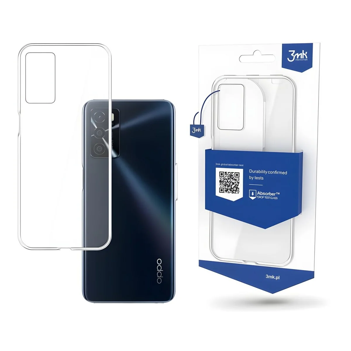 Priehľadné puzdro pre Oppo A16/A16s
