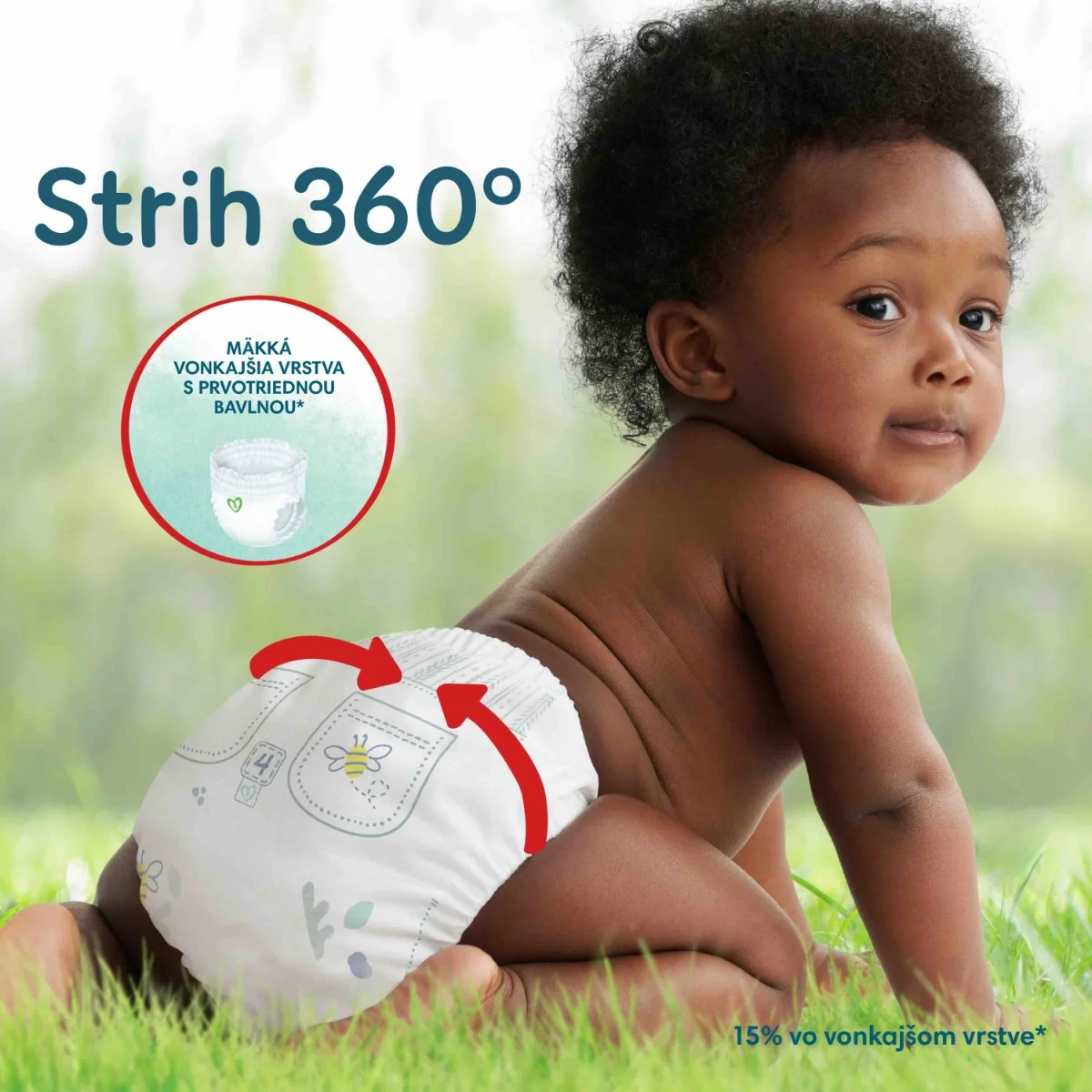 PAMPERS HARMONIE BABY PLIEN.NOHAV.V.5 12-17KG 144KS 1×144 ks, plienkové nohavičky vo veľkosti 5