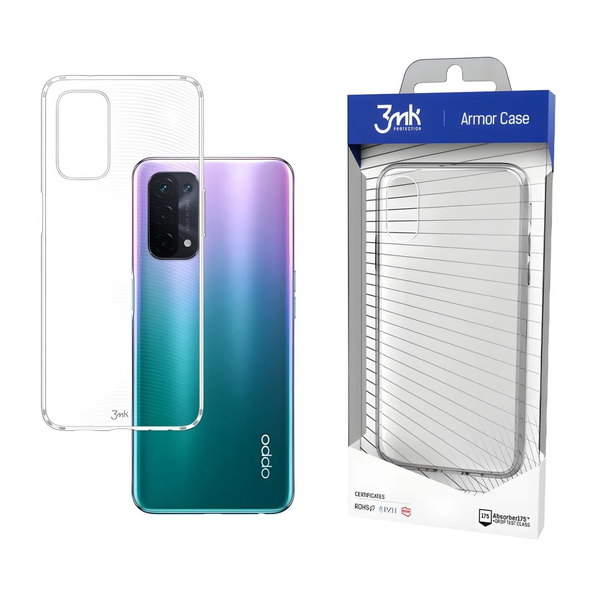 Puzdro pre Oppo A54/A74 - Transparentná