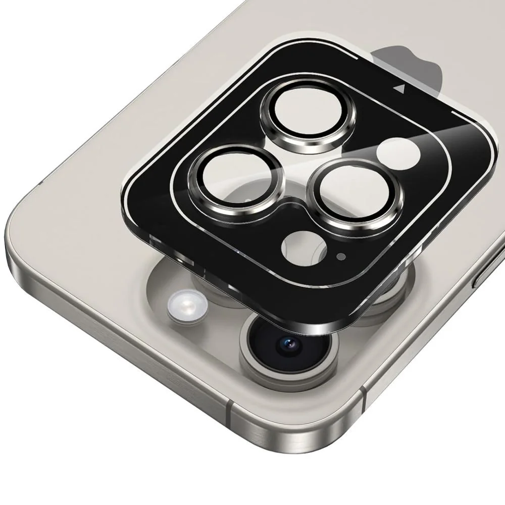 HOFI Camring ochranné sklo na kameru na iPhone 15 Pro / 15 Pro Max, priesvitné iesvitné