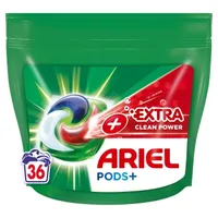 Ariel All-in-1 PODS Extra clean, Gélové Kapsuly Na Pranie, 36 Praní