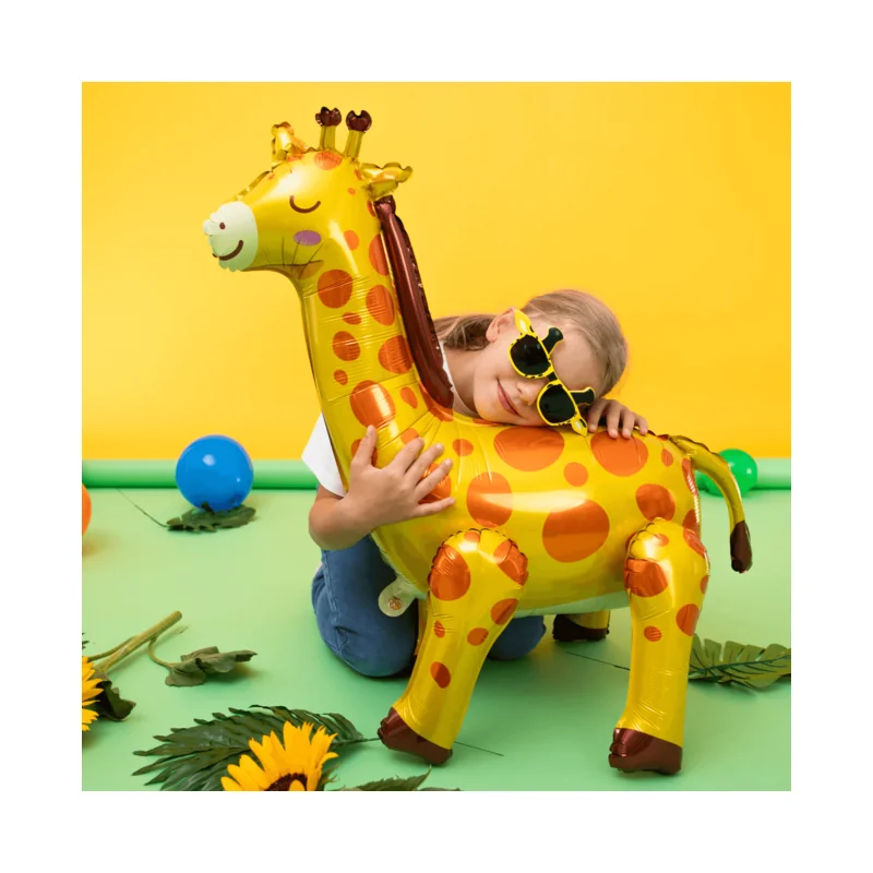 PartyPal Fóliový multibalón Žirafa 69x71cm