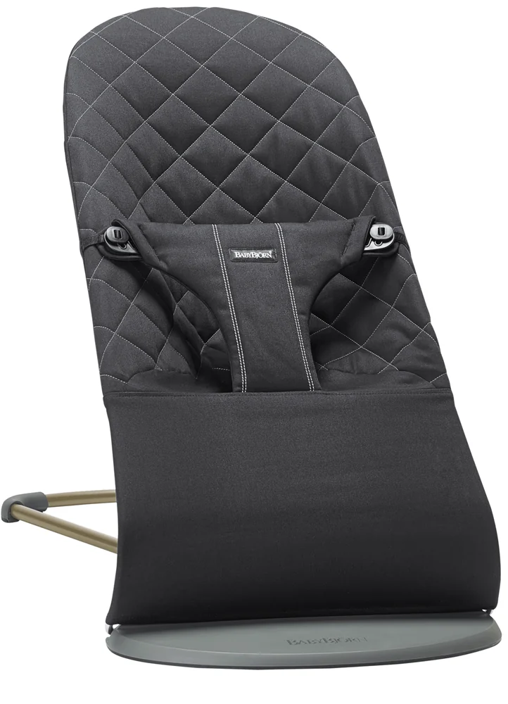 BABYBJÖRN Lehátko Bliss Cotton, Black 1×1 ks