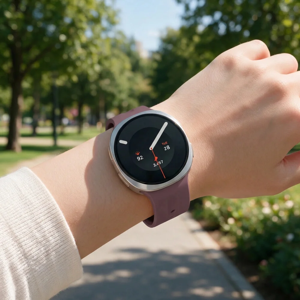 Tech-Protect Silicone Evo remienok na Samsung Galaxy Watch 8 / 9 / Classic (40 / 44 / 46mm), velvet plum