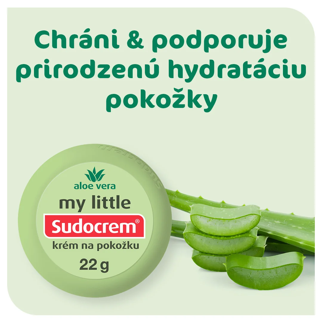 My Little Sudocrem s Aloe Vera - cestovné balenie 22 g