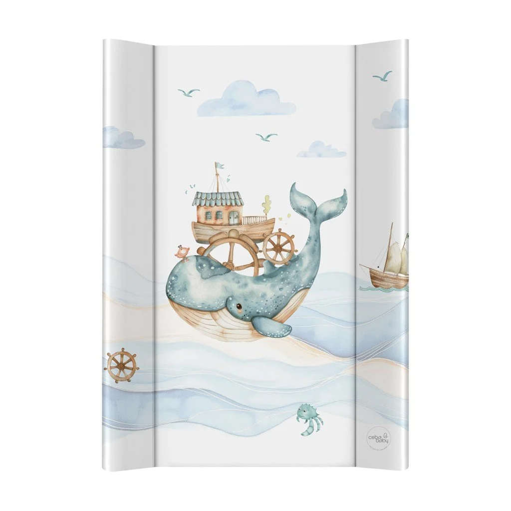 Podložka prebaľovacia 2-hranná s pevnou doskou (50x70) Ultra Light Ocean Adventure