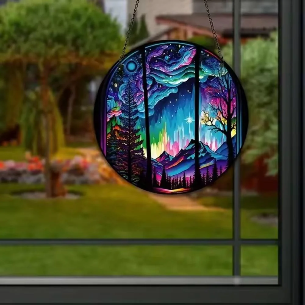 Lapač slnka Nature vitrážový dizajn