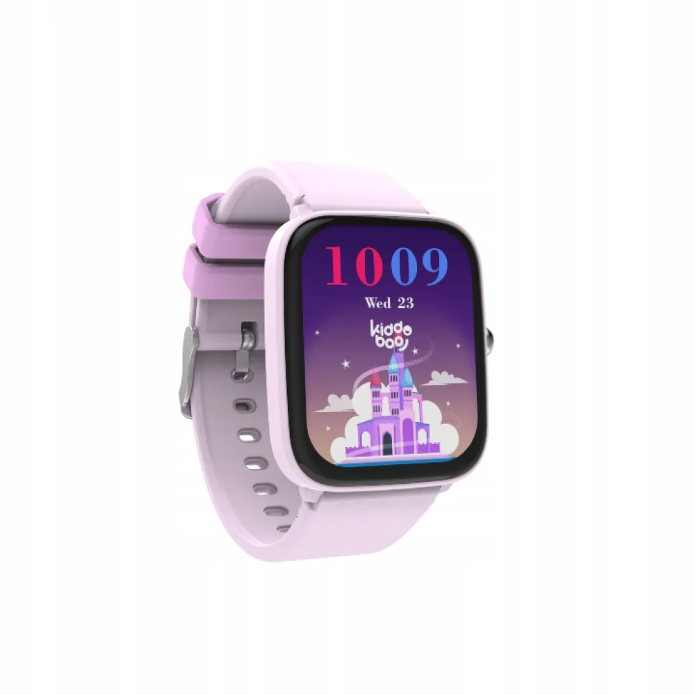 Kiddoboo Detské smart hodinky Lilac