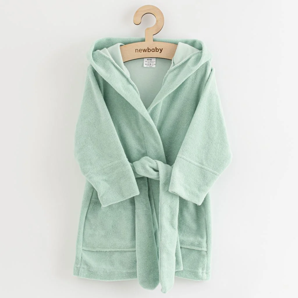 Detský froté župan New Baby Comfortably mint 80/86, 20C53715