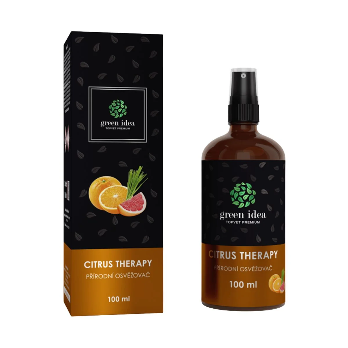 CITRUS THERAPY - prírodný osviežovač vzduchu 100 ml - Green idea