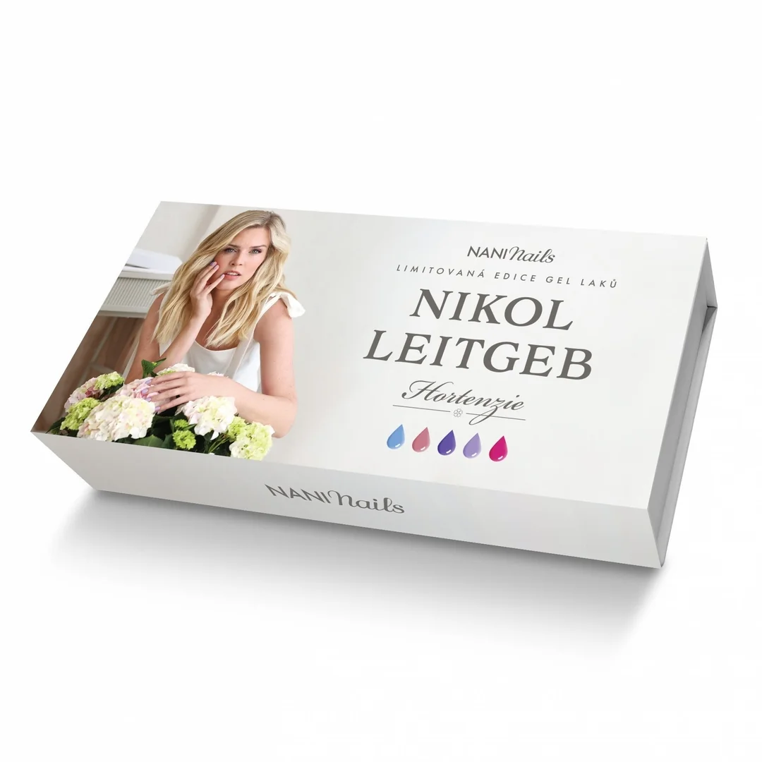 Sada gél lakov by Nikol Leitgeb – Hortenzie limitovaná edícia