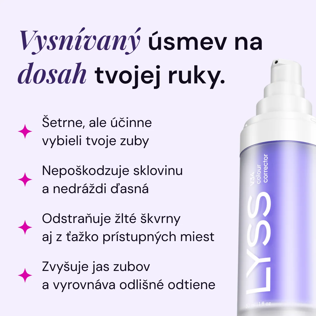 LYSS V34 bieliaci korektor 30 ml