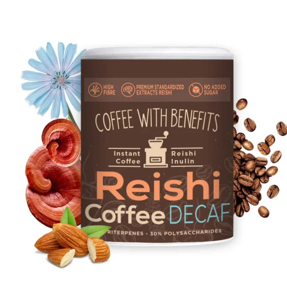 Reishi Coffee Decaf bez kofeínu 93g