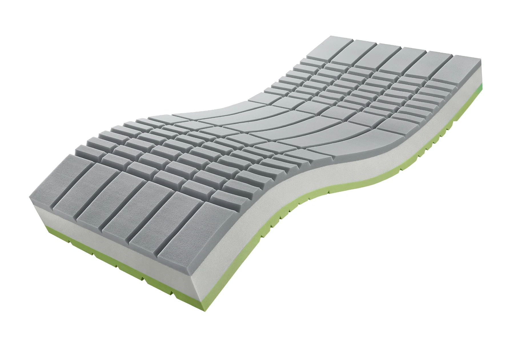 Matrac Benab Medical Visco S3 H3 / H4 80 x 200 cm Penový matrac 15 cm sendvičový zónová ortopedické