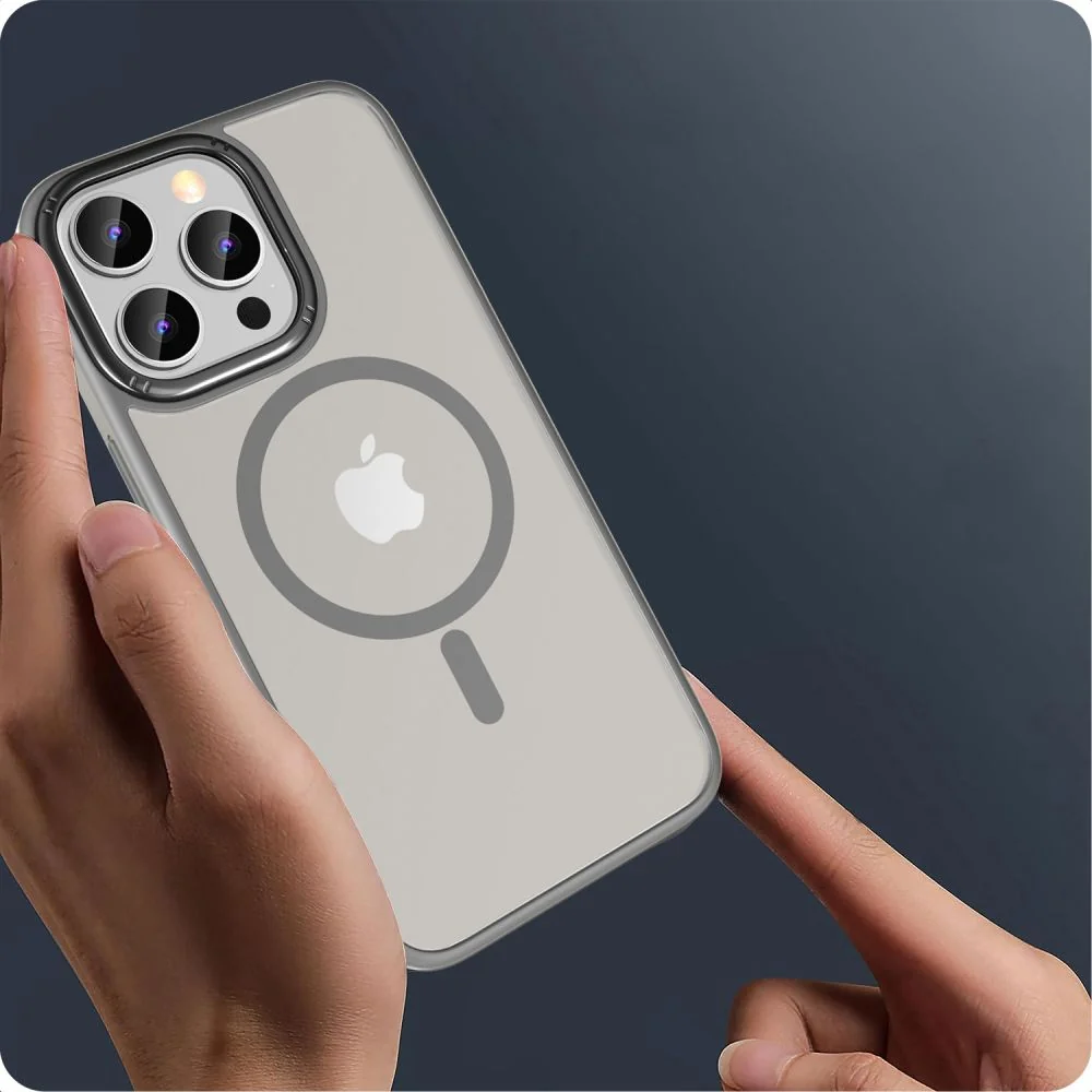 Tech-Protect Magmat MagSafe kryt na iPhone 15 Pro, titanium