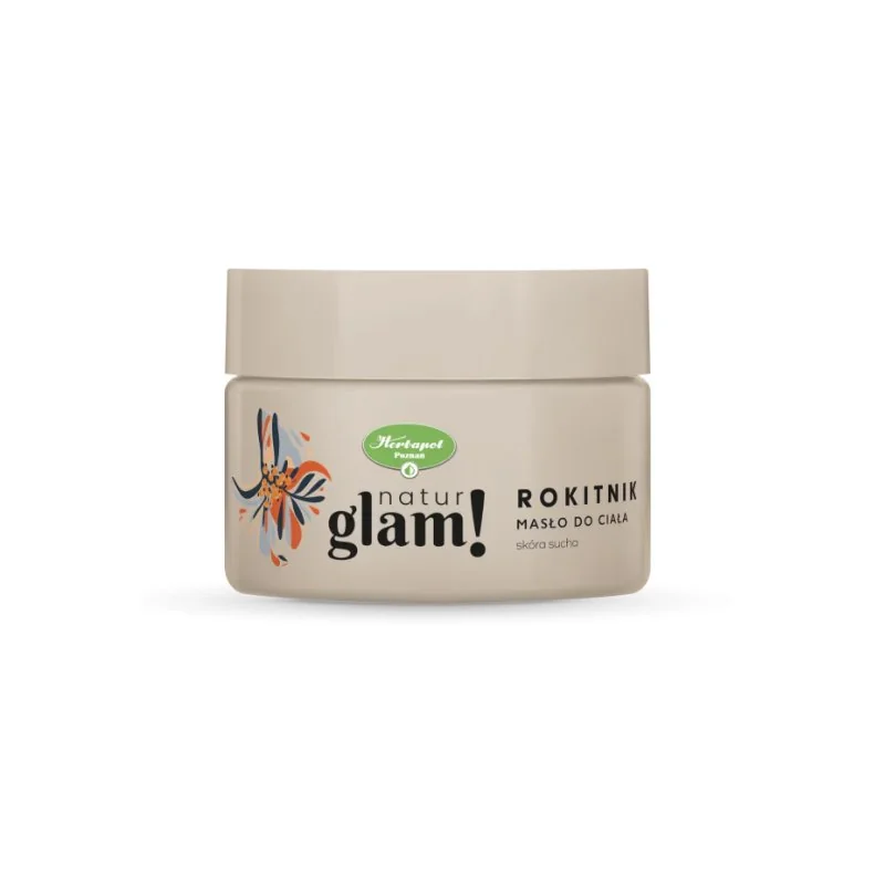 NaturGlam Rakytníkové telové maslo 300 ml suchá a citlivá pokožka