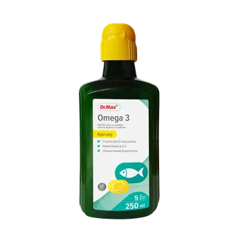 Dr.Max Omega 3 rybí olej 1×250 ml, citrusová príchuť