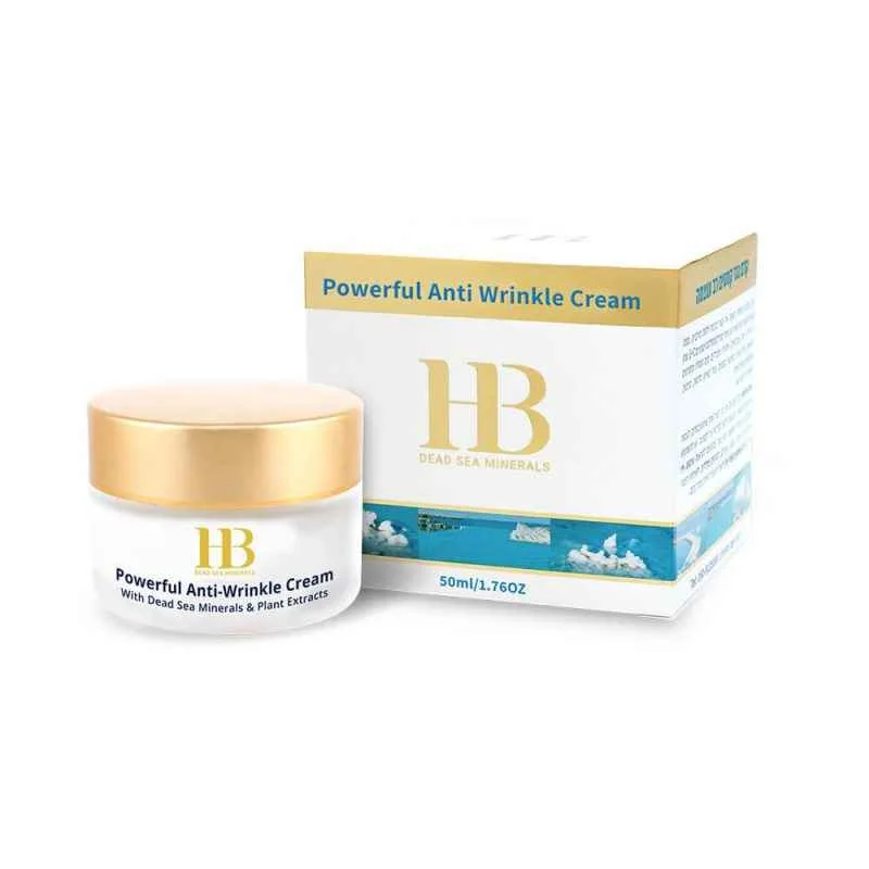 HB Dead Sea Minerals KRÉM PROTI VRÁSKAM SPF-20 50ml 1×50 ml, krém