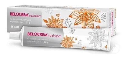BELOCREM so zinkom 1×100 g, krém
