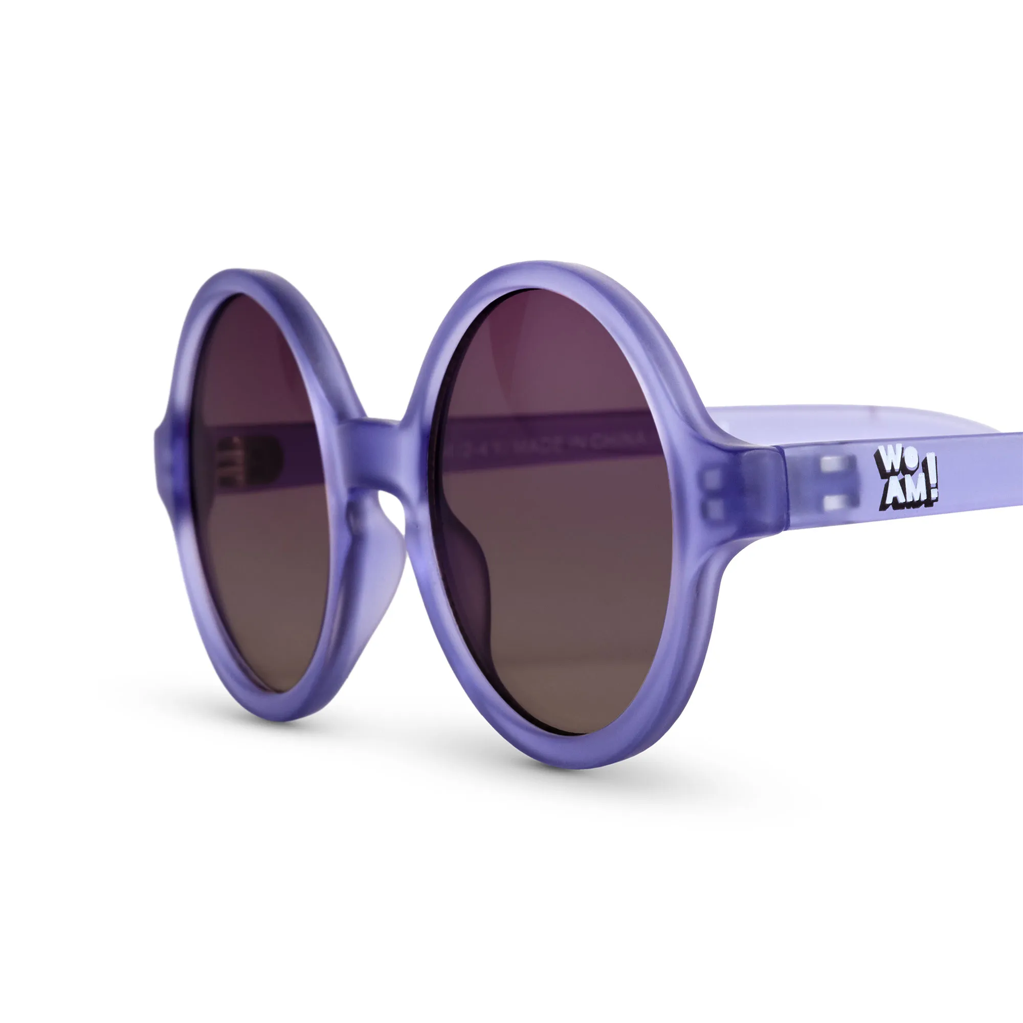 WOAM slnečné okuliare 0-2 roky - Purple 1×1 ks, detské slnečné okuliare