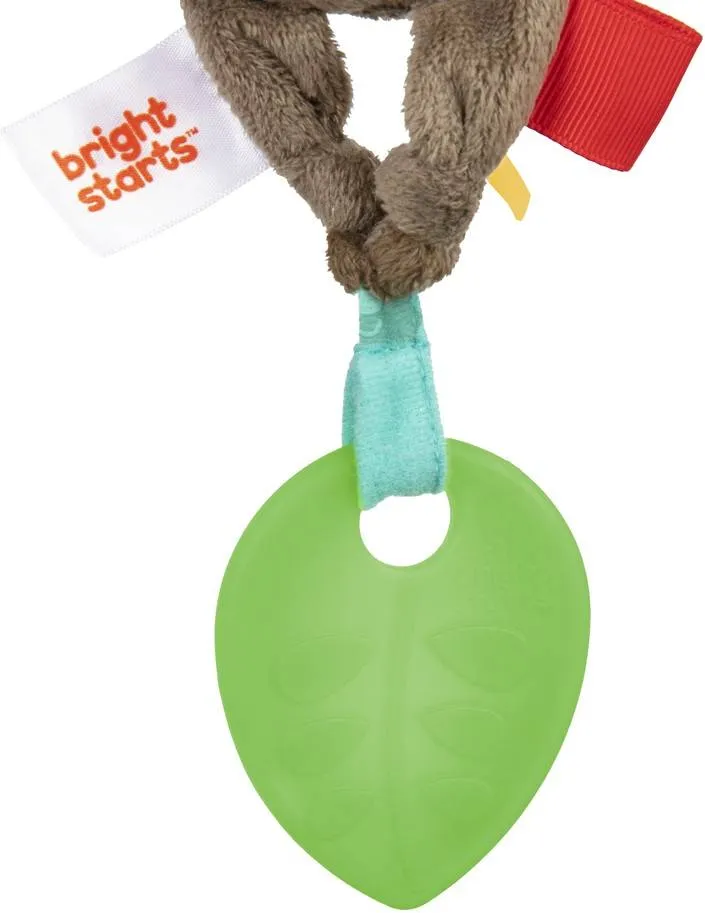 BRIGHT STARTS Hračka s melódiou na C krúžku Pull, Play & Boogie™ opica 0m+ 1×1 ks, hračka pre deti