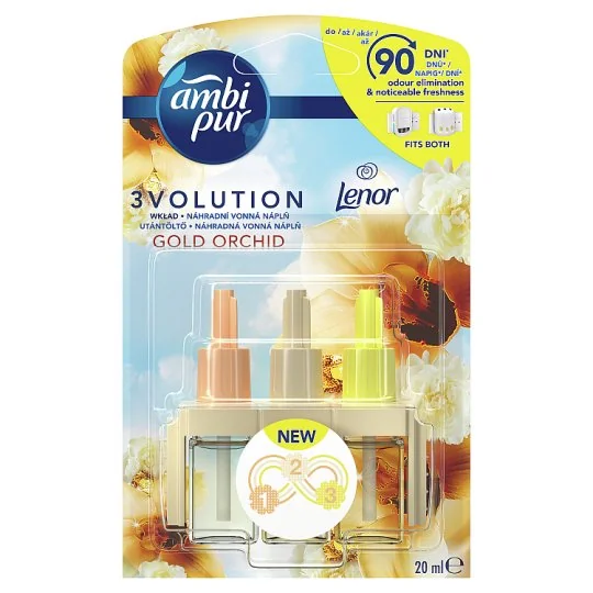 Ambi Pur 3VOL NN Lenor Gold orchid 1×20 ml, vonná náplň