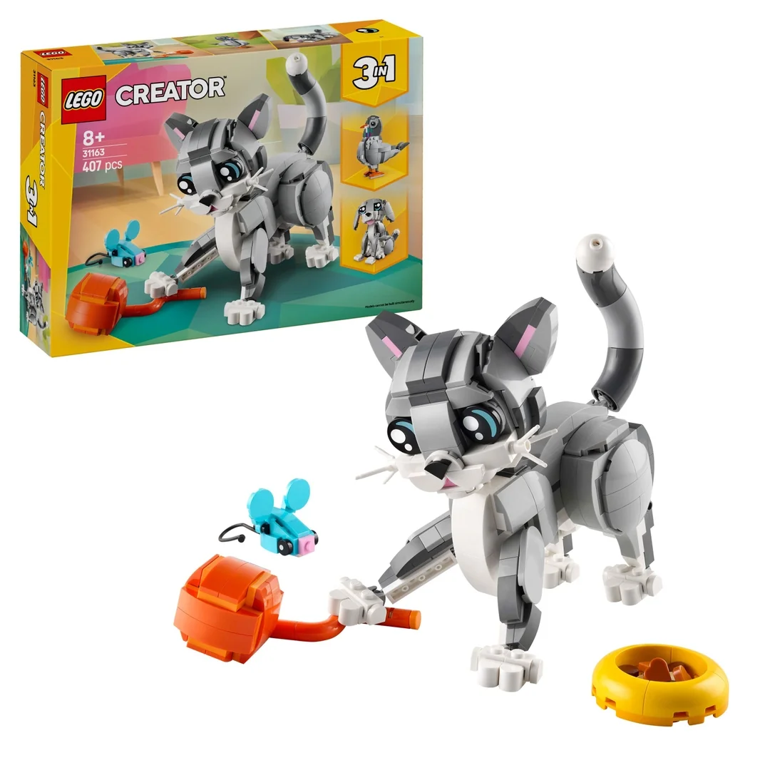 LEGO® Creator 3-in-1 31163 Hravá mačka