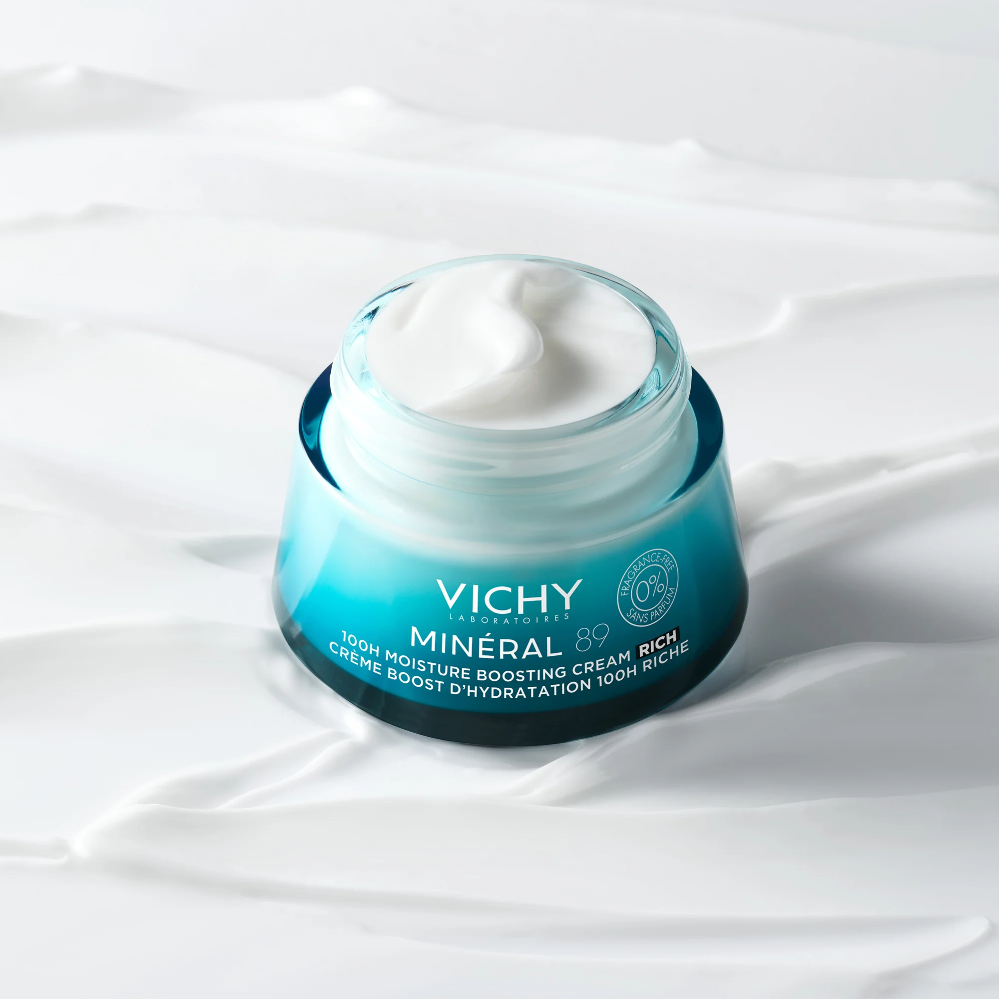 VICHY MINERAL89 100H krém pre podporu hydratácie - bez parfumácie 1×50 ml, krém
