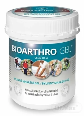 Biomedica Bioarthro gél 1×300 ml, bylinný masážny gél
