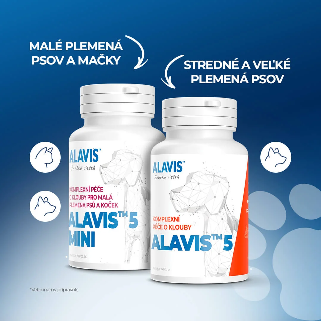 ALAVIS 5 90 tbl 1×90 tbl, komplexná kĺbová výživa
