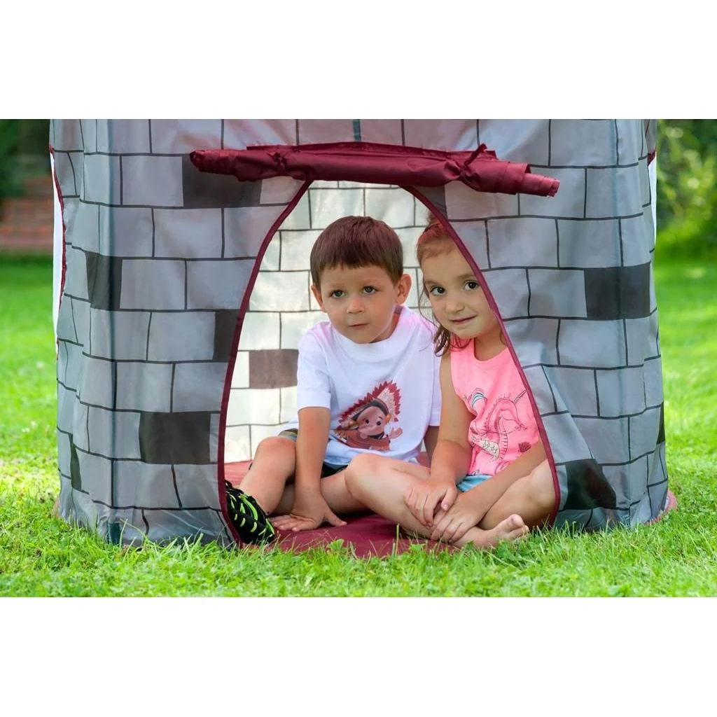 Detský stan Hrad Baby Mix sivý , 20C46223