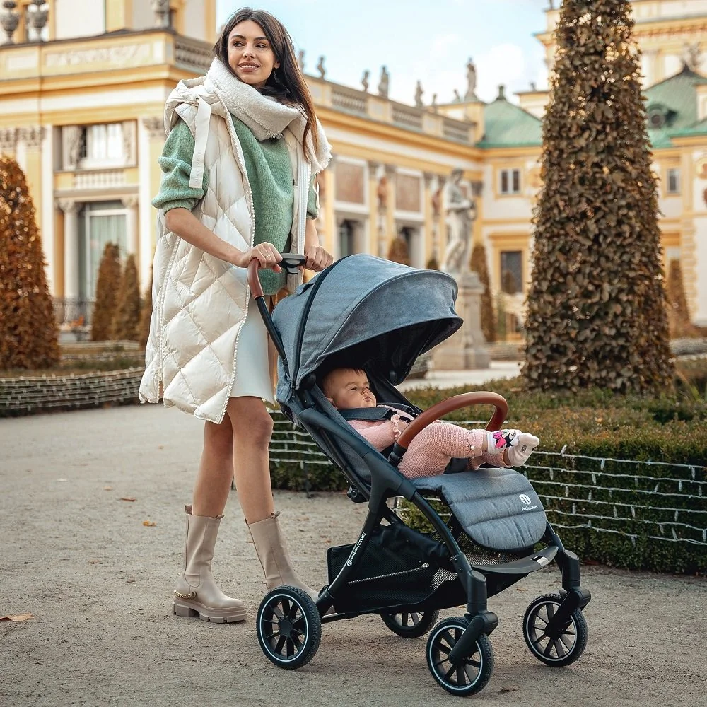 Petite&Mars Kočík športový Cross Ultimate Grey