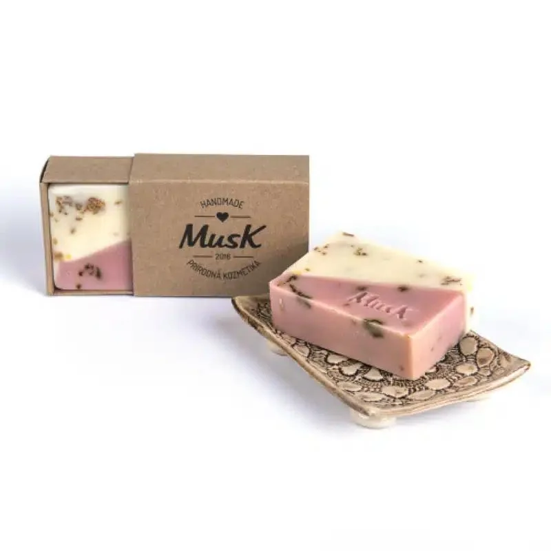 Musk tuhé mydlo Ružová alej 100 g