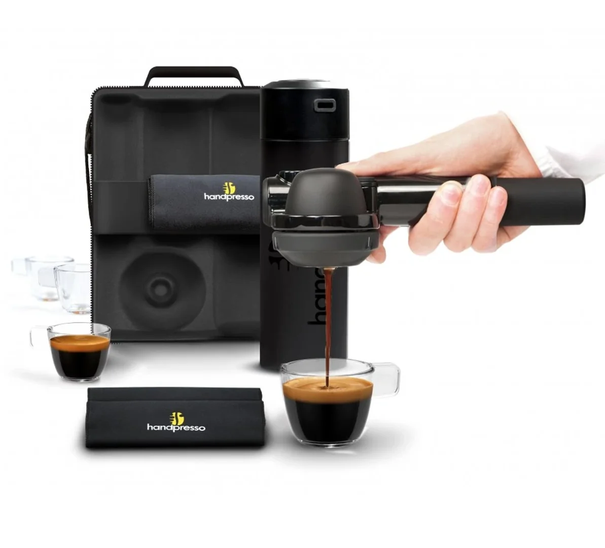 Outdoor SET Hybrid Black Kávovar