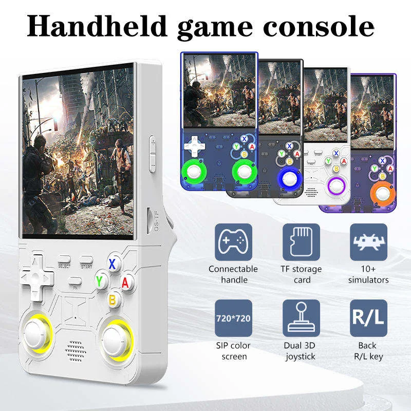 Eveon E36 Ultra prenosná herná konzola, čierna
