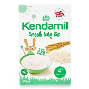 KENDAMIL Jemná ryžová kaša 1×100 g, dojčenská výživa, od 4. mesiaca