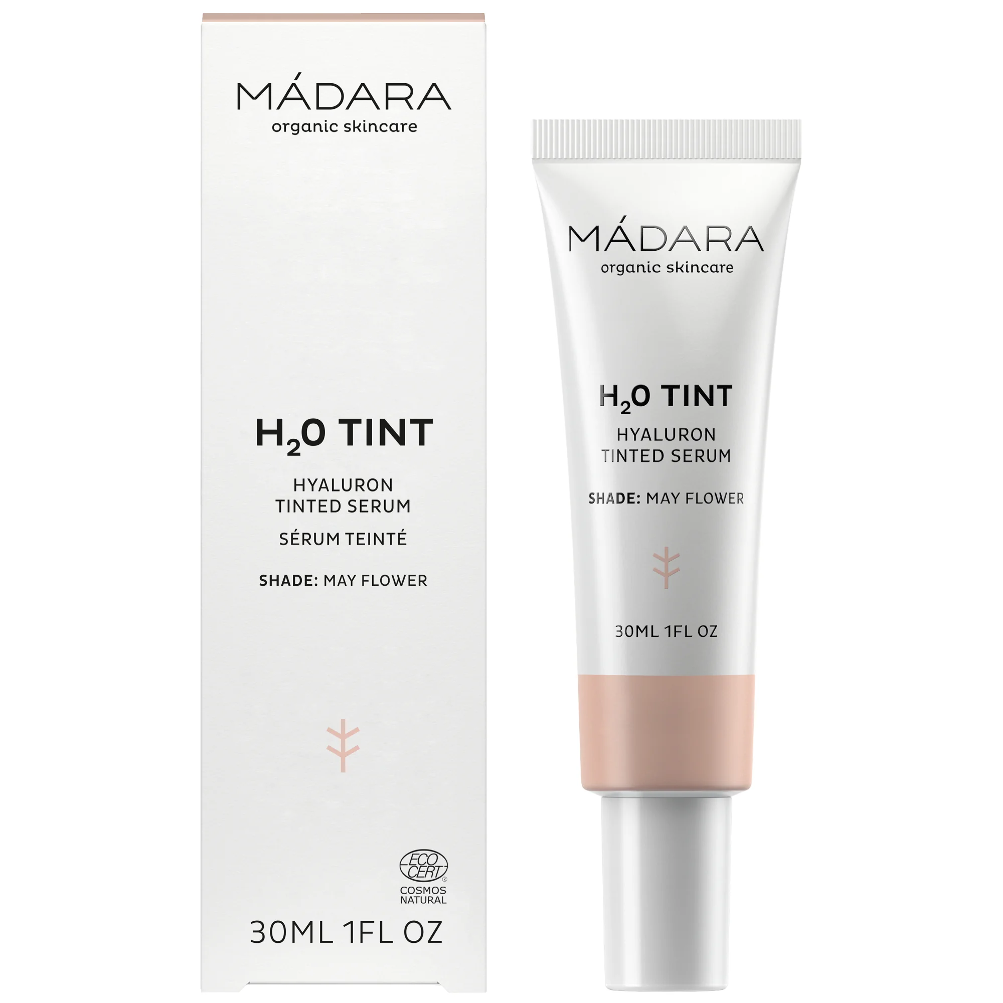 MÁDARA H2O Hyalurónové tónovacie sérum s kyselinou hyalurónovou #1 May Flower 30 ml