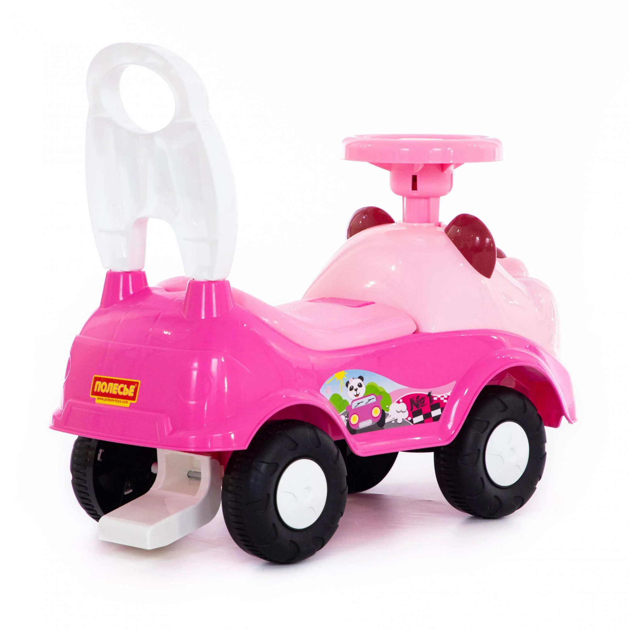 CREATIVETOYS Odrážadlo medvedík ružové 8PL78001