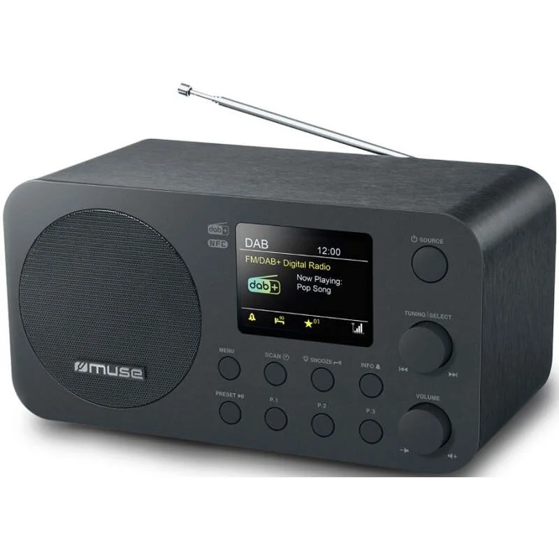 MUSE M-128DBT, DAB /FM rádio s Bluetooth