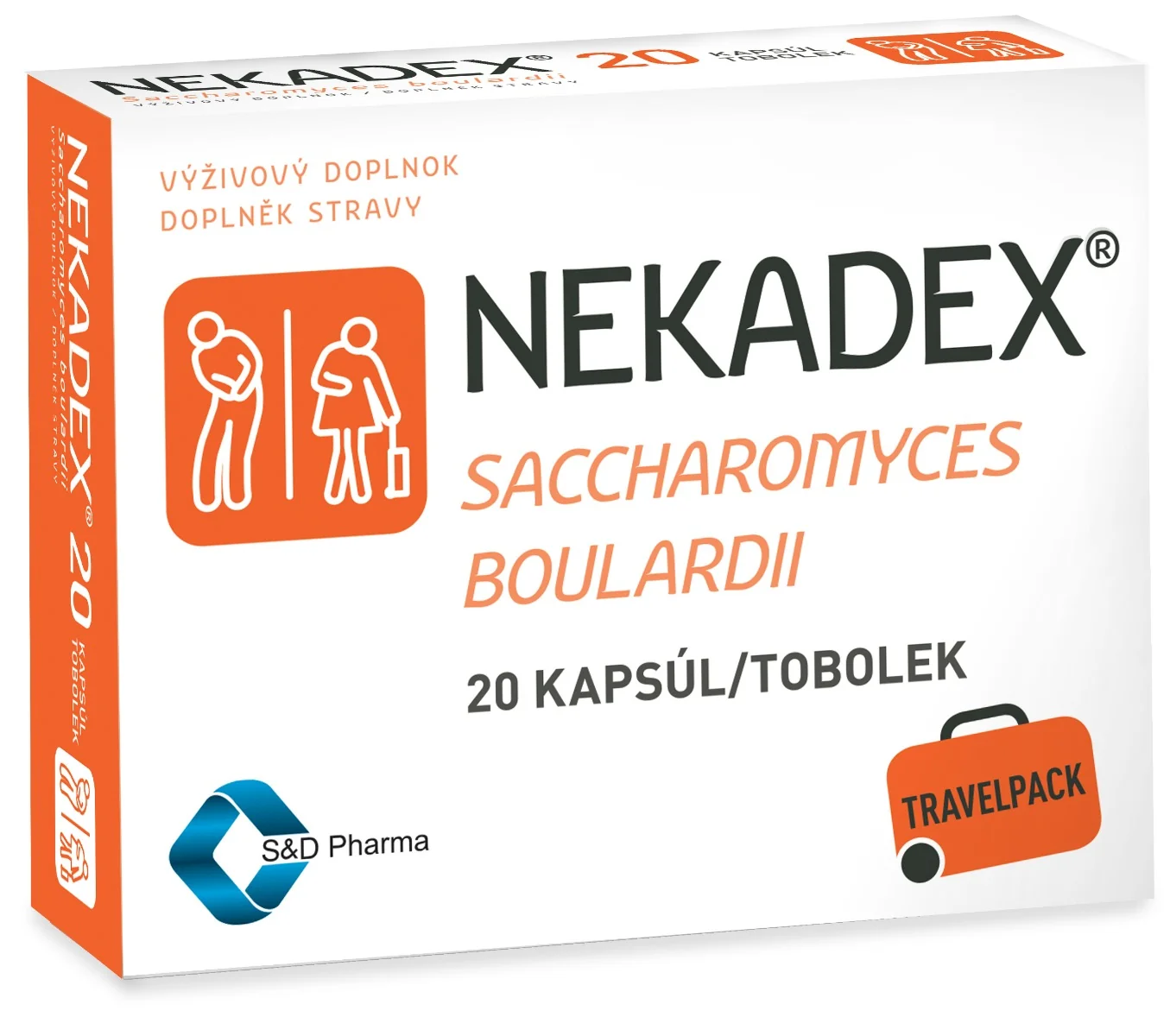 NEKADEX 1×20 cps, výživový doplnok