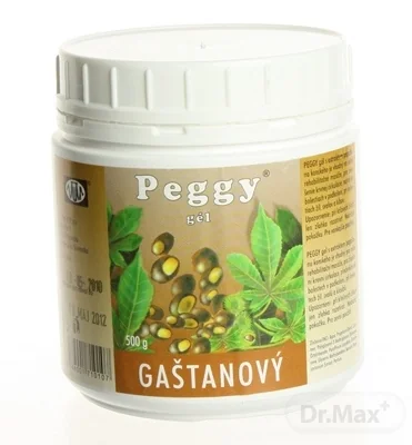 PEGGY GÉL gaštanový 1×500 g, masážny gél