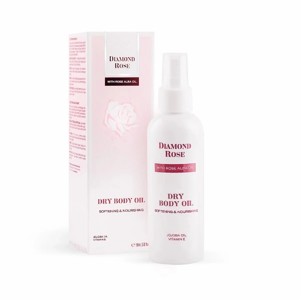 Zjemňujúci telový olej na suchú pokožku  Diamond Rose Biofresh 150 ml