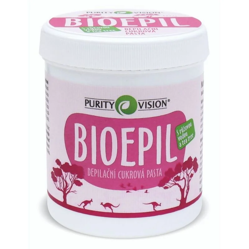 Purity Vision Bioepil Depilačná Cukr Pasta 400g 1×400 g, depilačná pasta
