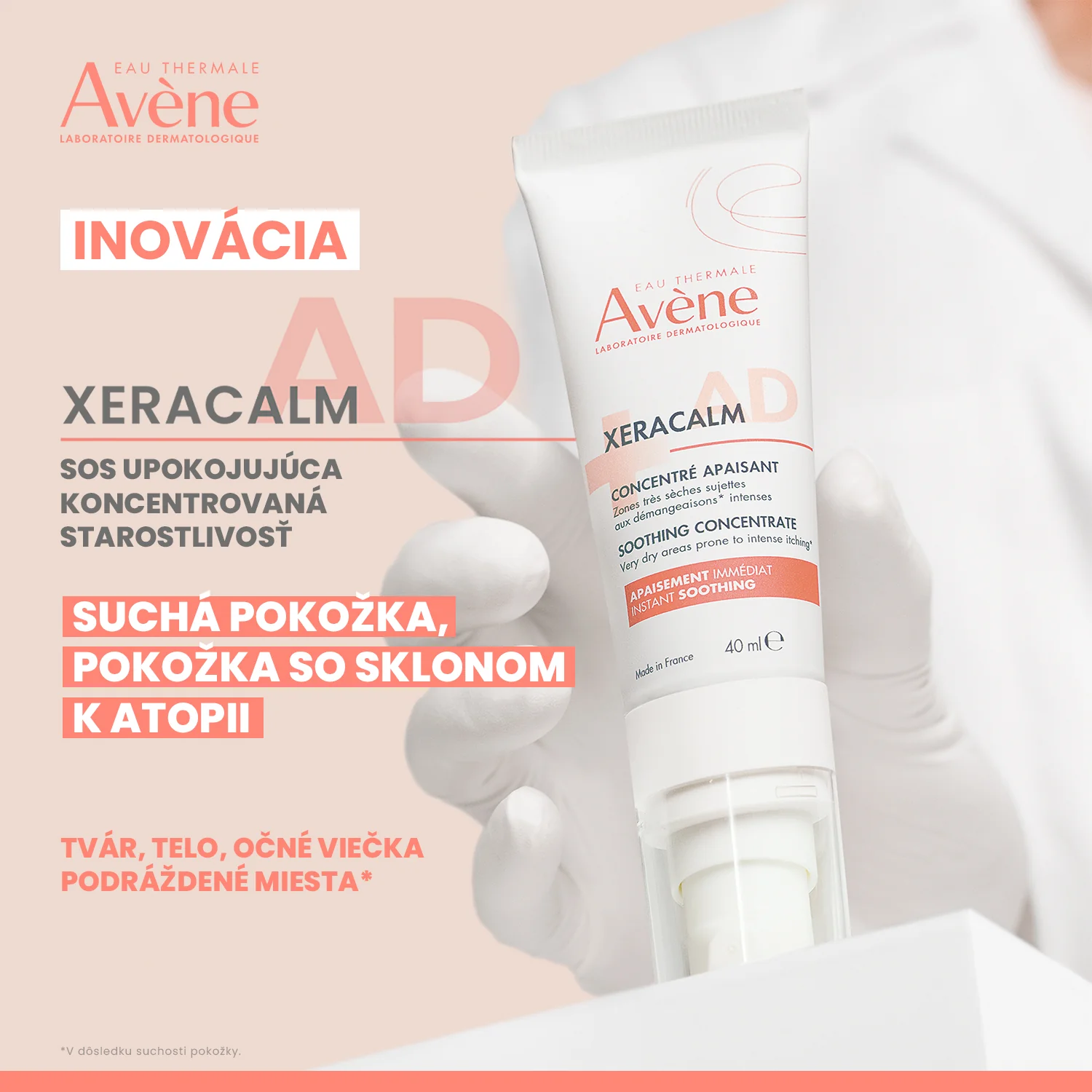 Avène XeraCalm A.D Koncentrovaná starostlivosť 40 ml