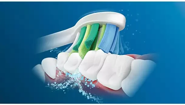 Philips - Nástavce HX9004/10 InterCare Standard pre Sonicare 3. generácie, biela 1×4 ks, hlavica na sonickú kefku