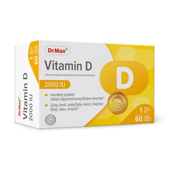 Dr.Max Vitamin D 2000 IU 1×60 cps, výživový doplnok